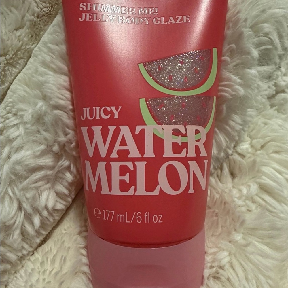Victoria's Secret Juicy Watermelon Shimmer Jelly Body Glaze - Coral Pink